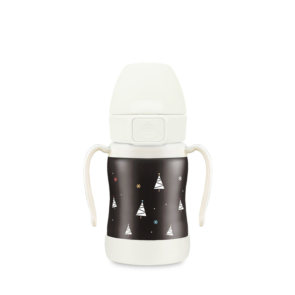 Grosmimi 不銹鋼保溫彈蓋吸管杯 (200ml/300ml)