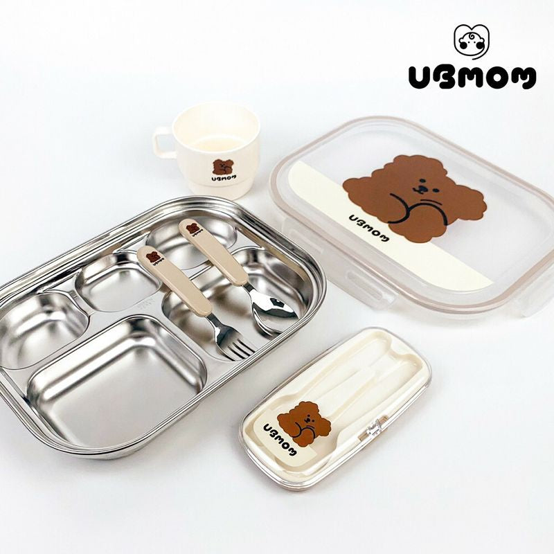 Ubmom 不銹鋼餐盒 (朱古力Mong狗)