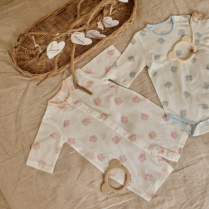 DTD Blue dragon bamboo bodysuit(短袖)