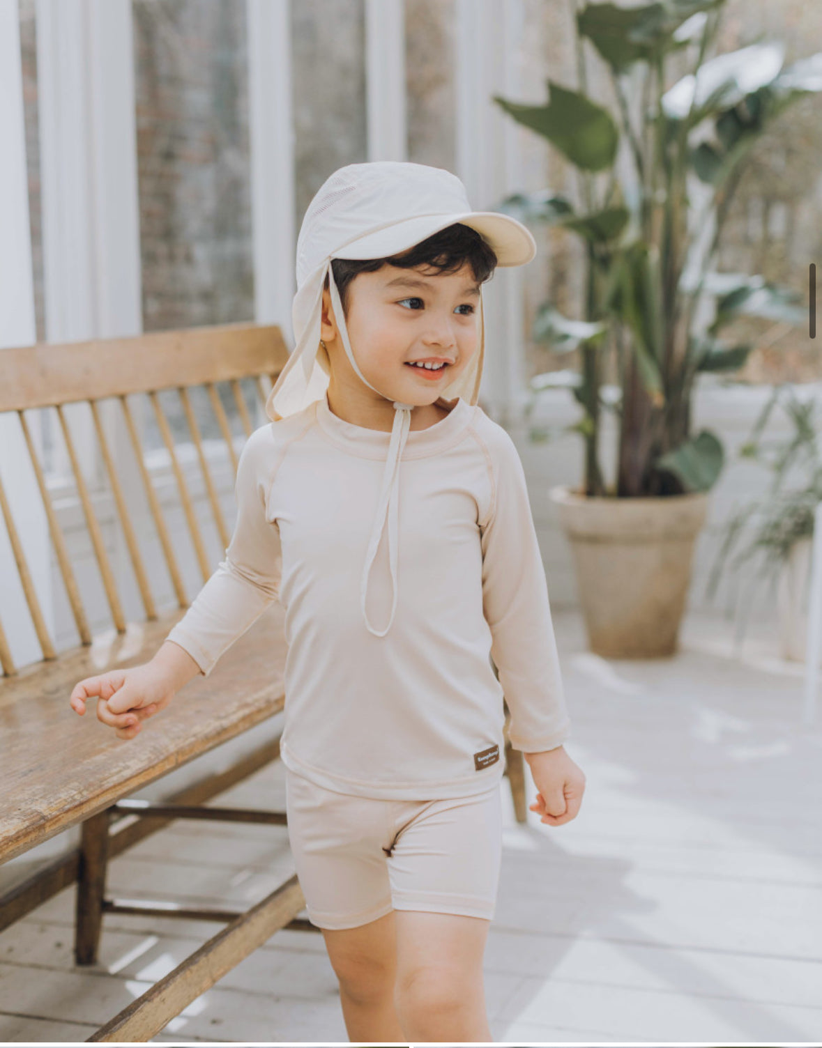 Koongs Koongs UV Swim Flap Cap