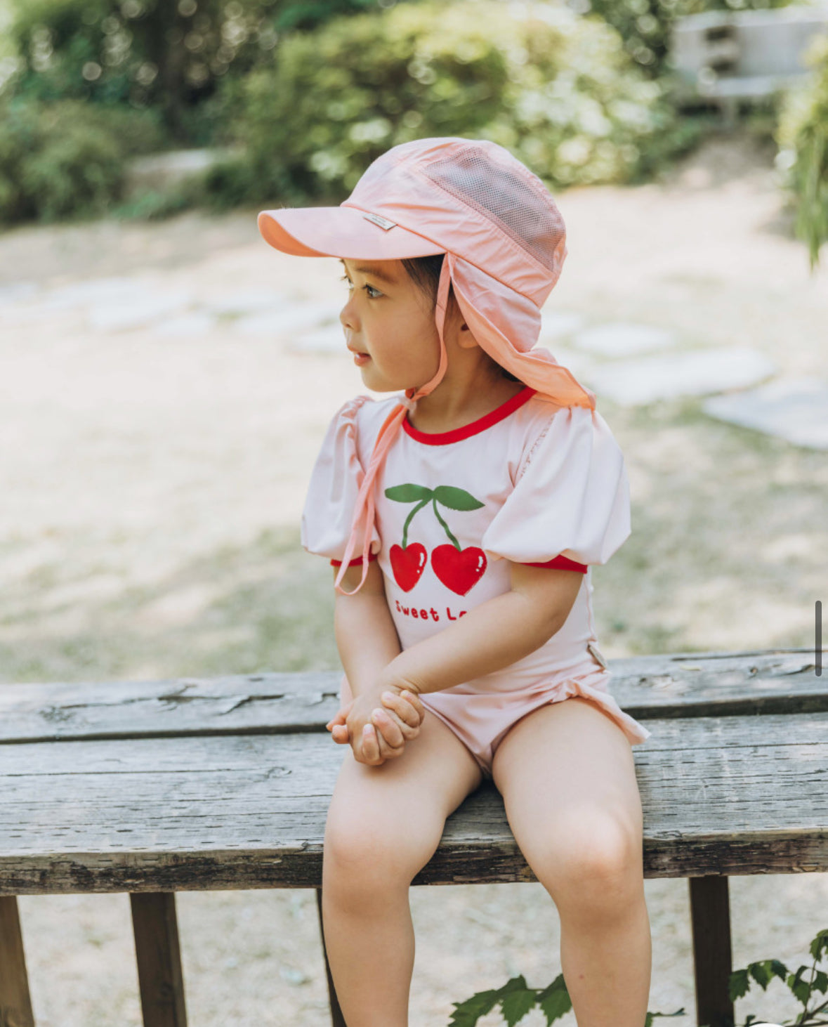 Koongs Koongs UV Swim Flap Cap