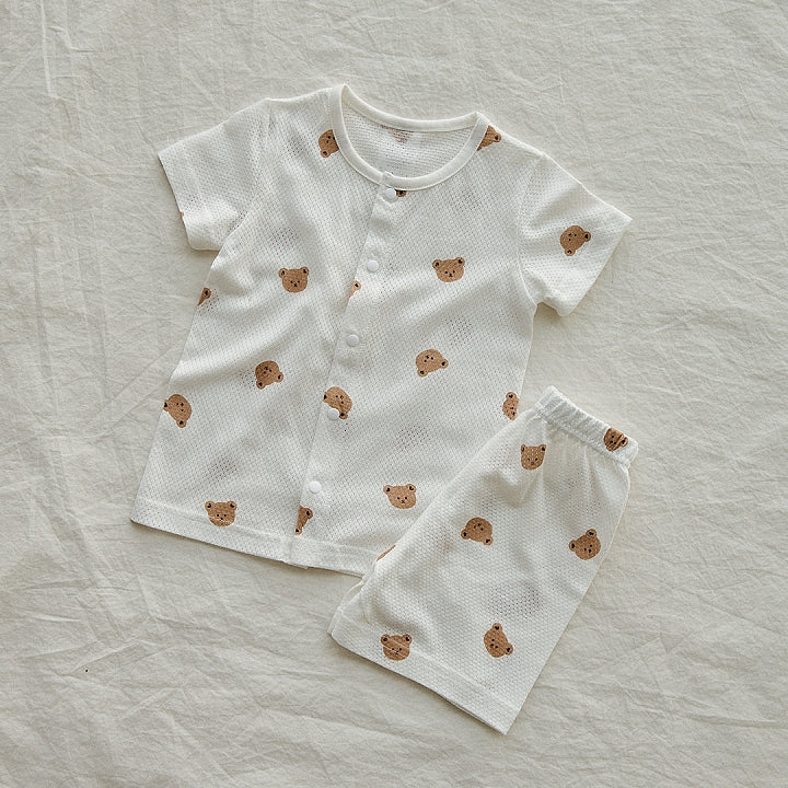 DTD animal friends bamboo mesh 家居服🎋