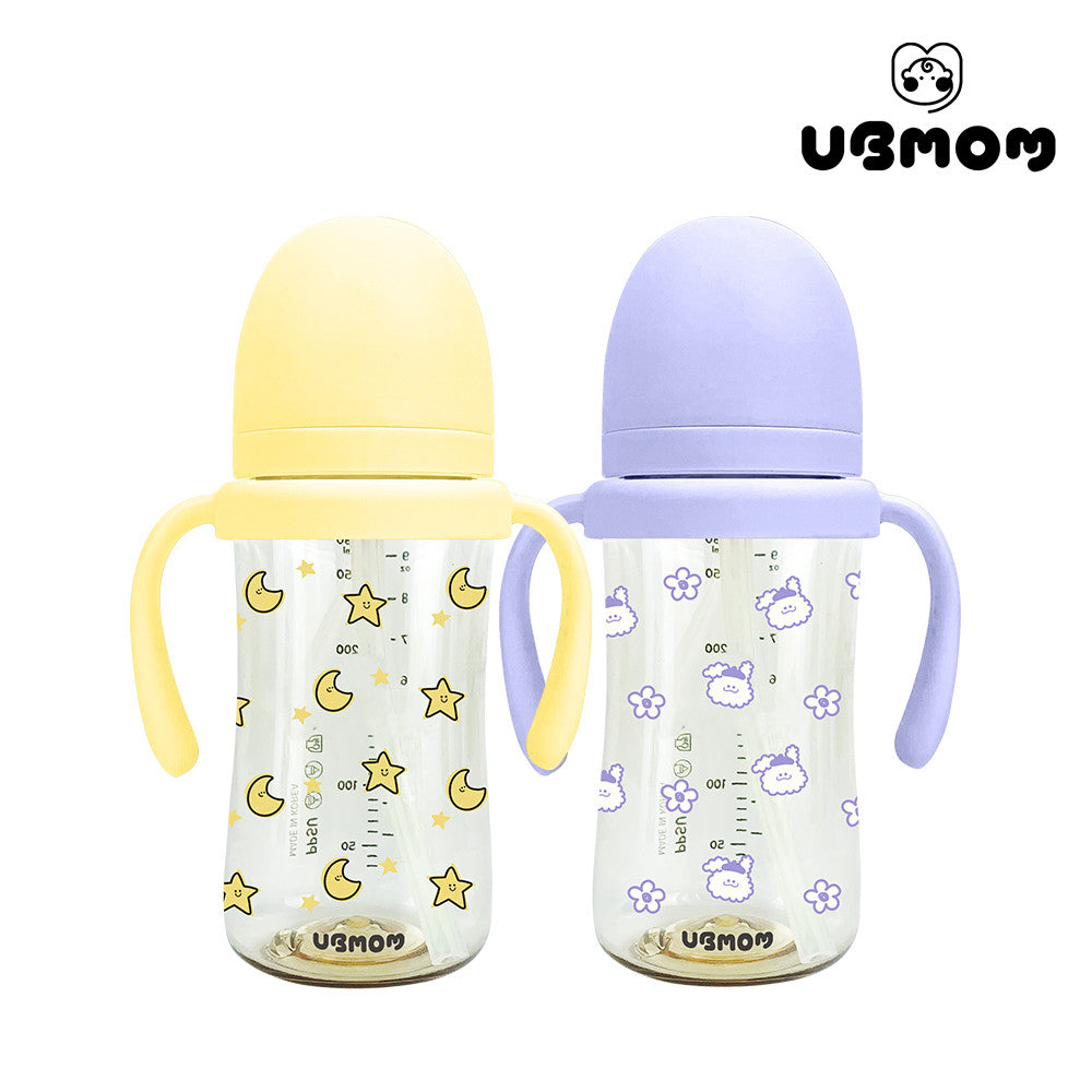 Ubmom PPSU 吸管杯-星月及Remy兔限量版