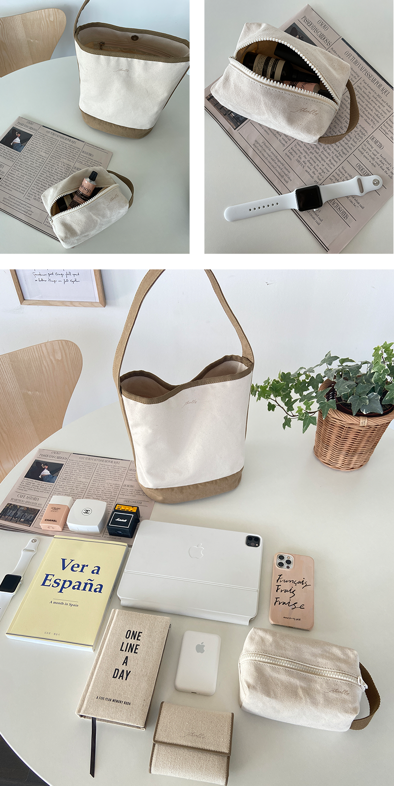 THE ALLY Elin Bag (2色)(附送小化妝袋)