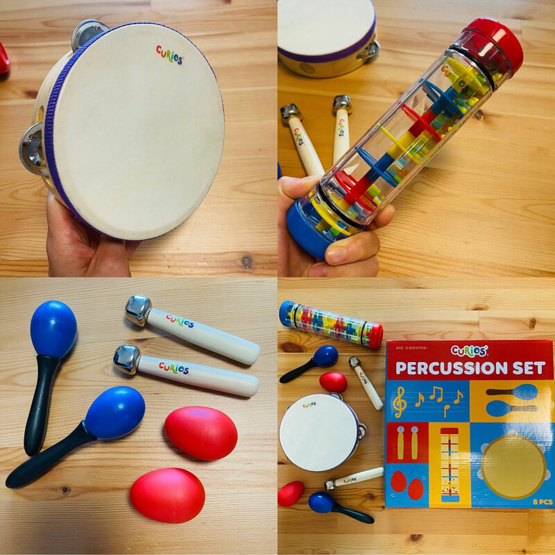 Curios 兒童敲擊音樂盒 (8件)