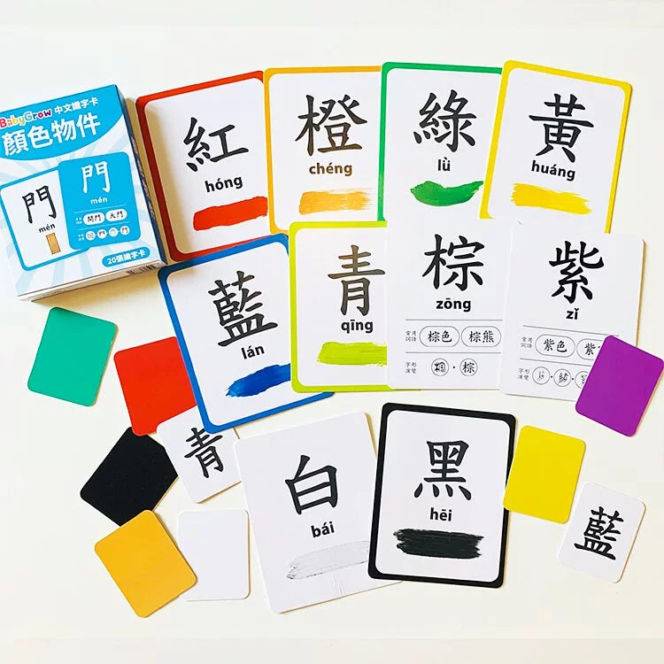 Curios 中文識字卡 (1套5盒學80個字)