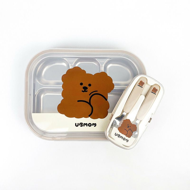 Ubmom 不銹鋼餐盒 (朱古力Mong狗)