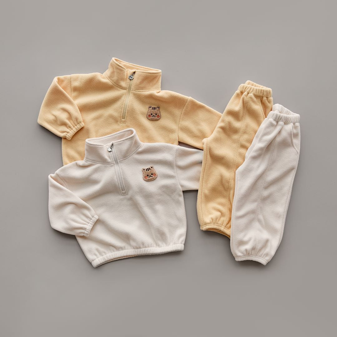 DTD 24F/W 搖粒絨糖果套頭衫上下套裝
