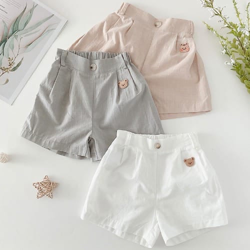 DTD休閒舒適系列-百搭舒適棉麻短褲