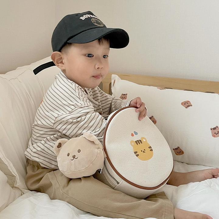 DTD棉花糖人物鎖匙環零錢包