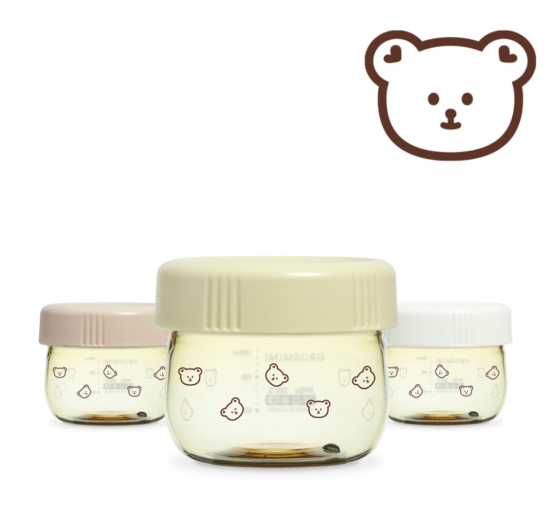 Grosmimi 副食盒 150ml/250ml (3件套)