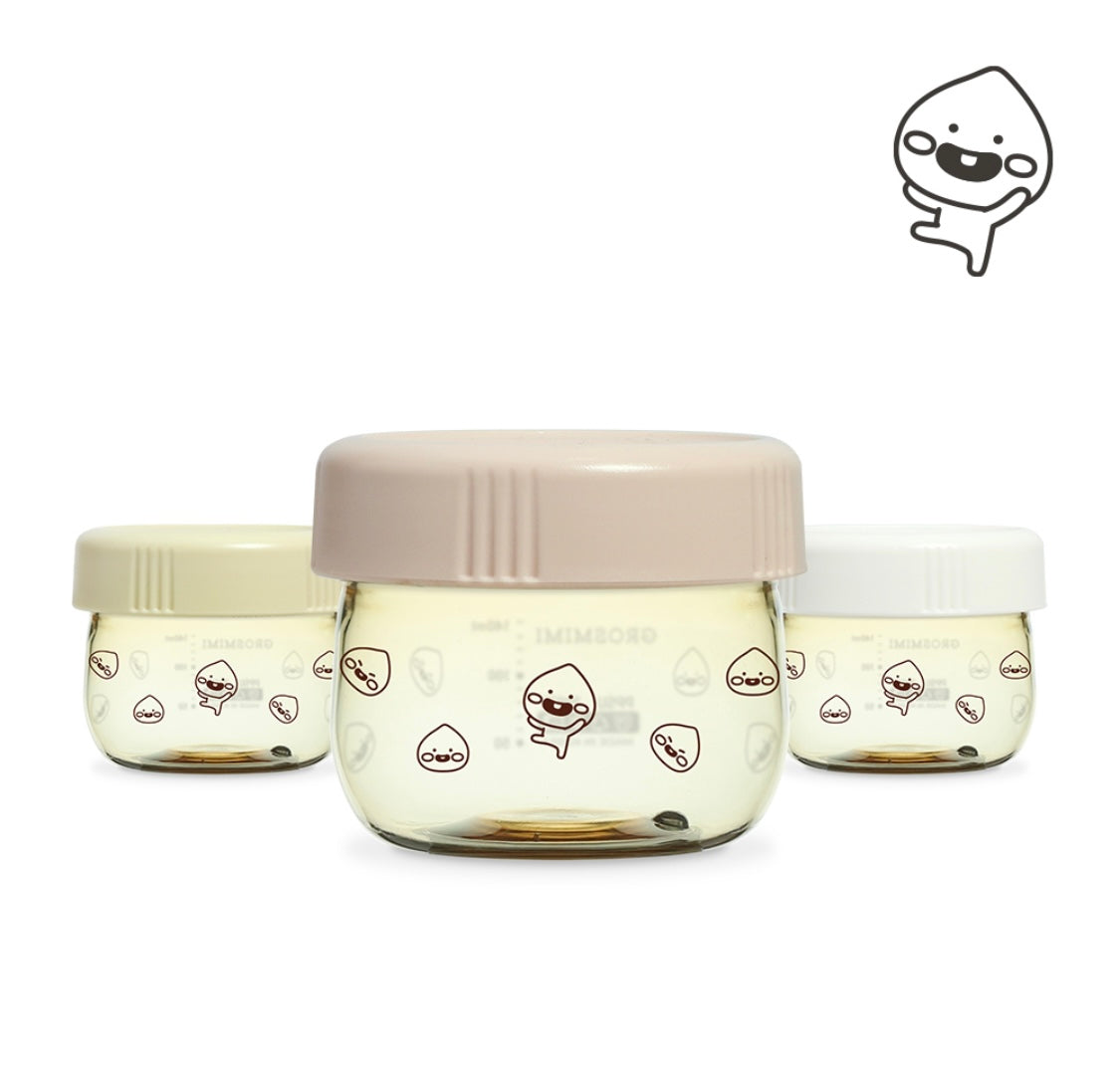 Grosmimi 副食盒 150ml/250ml (3件套)