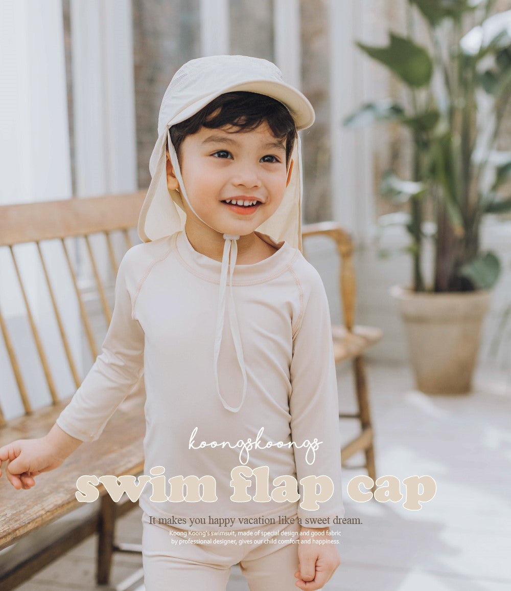 Koongs Koongs UV Swim Flap Cap