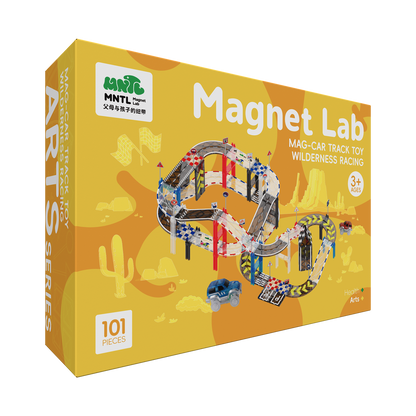 MNTL 磁力片-101片裝磁性小車軌道套装 (印刷版)