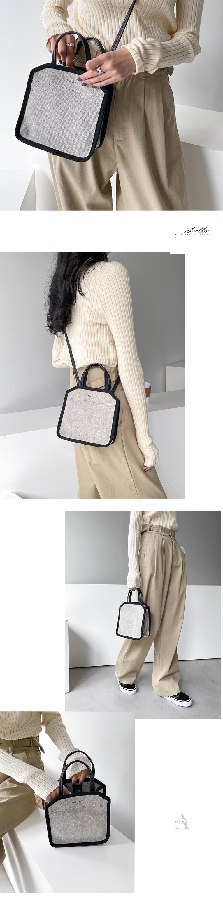 THE ALLY Mond Mini Bag (2色)