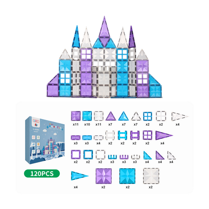 MNTL 磁力片-120片裝冰雪世界