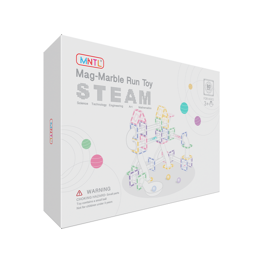 MNTL 磁力片-80片裝磁性管道玩具