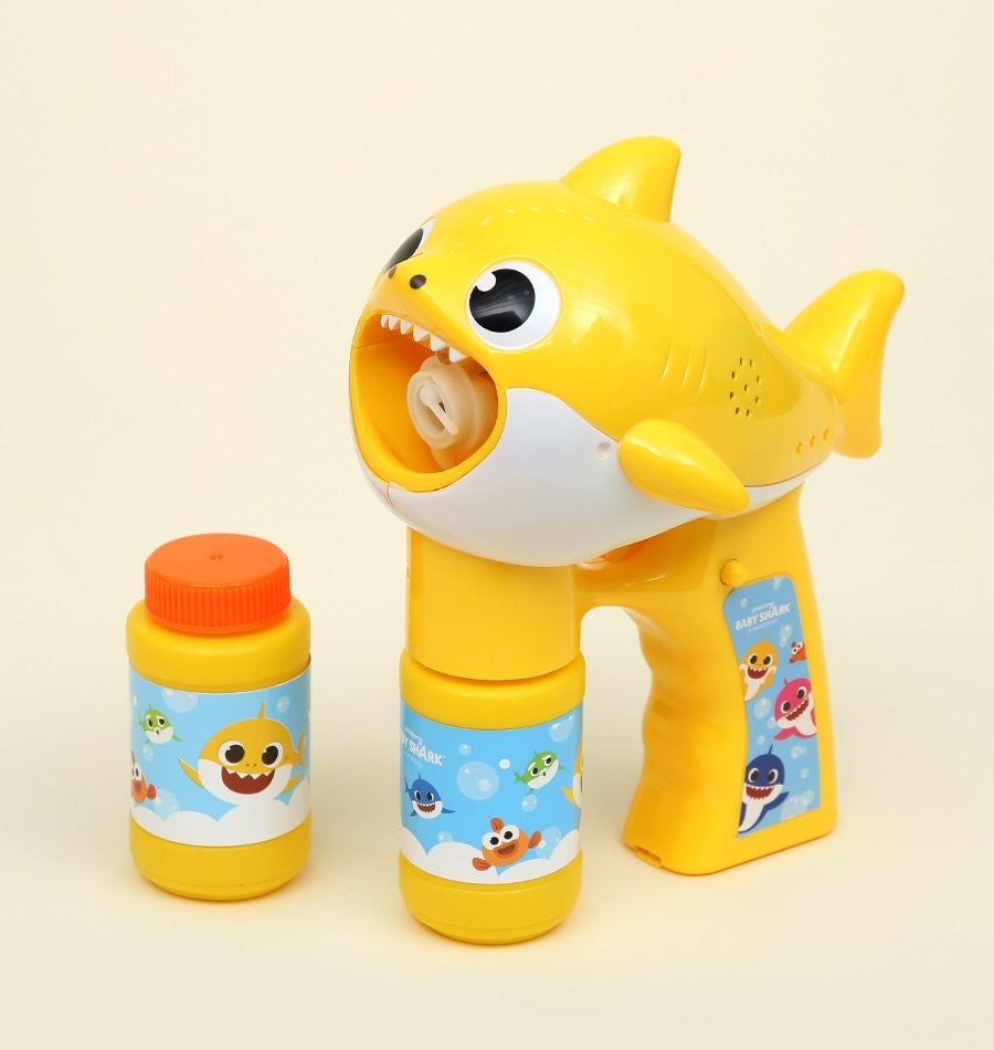 Pinkfong Baby Shark音樂聲光泡泡槍