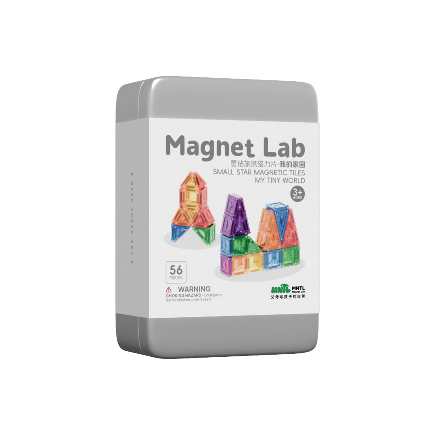 MNTL 磁力片-56片裝我的家園