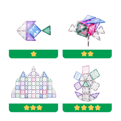 MNTL 磁力片-101片裝氣球屋