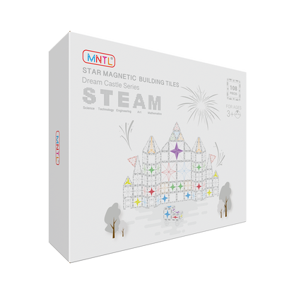 MNTL 磁力片-108片裝夢想城堡