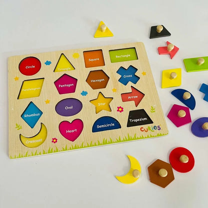 Curios 磁力形狀手抓板 Magnetic Shape Board