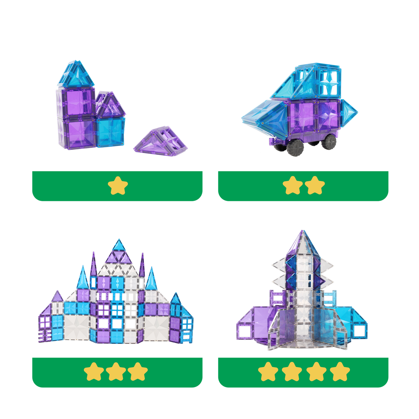 MNTL 磁力片-120片裝冰雪世界