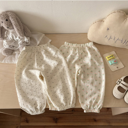 DTD 25S/S 卡通人物絲滑彈性系列-清涼9分褲