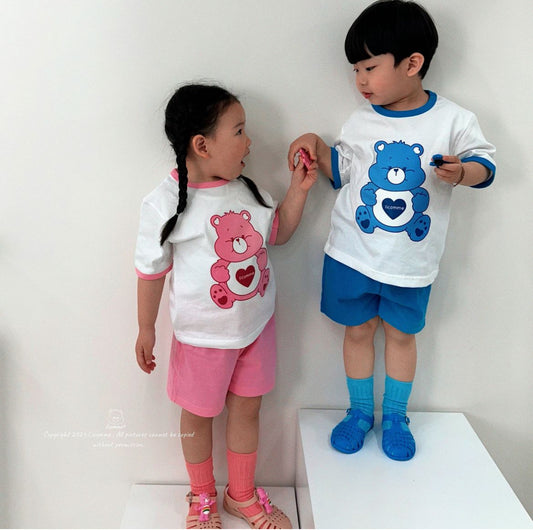 韓國 Carebear 短袖家居服