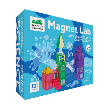 MNTL 磁力片-101片裝糖果工廠