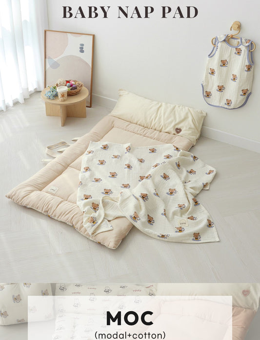 D 四季雙面便攜午睡墊(附贈枕芯)