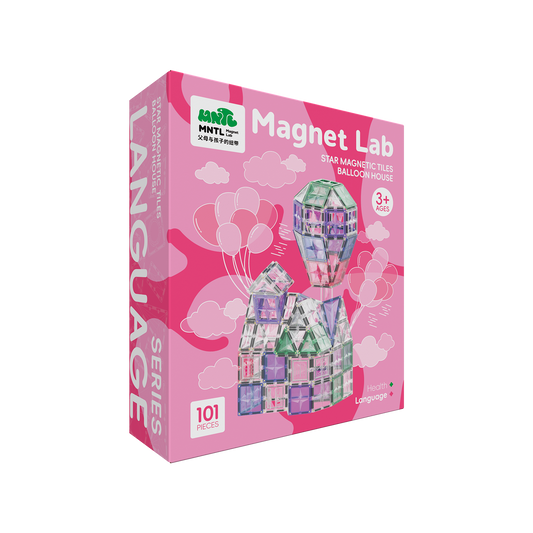 MNTL 磁力片-101片裝氣球屋