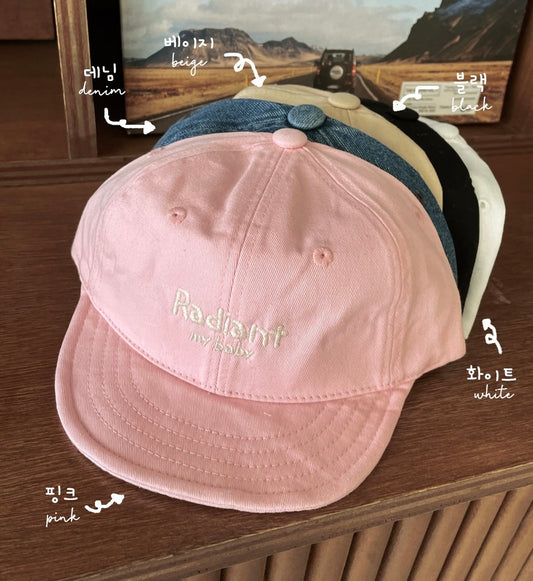 繡字淨色Basic Ball Cap