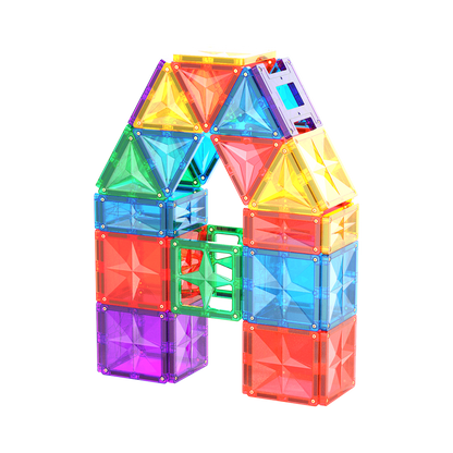 MNTL 磁力片-62片裝基礎教具