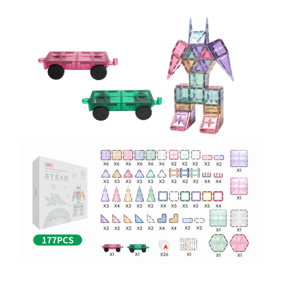 MNTL 磁力片-177片裝太空旅行