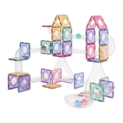 MNTL 磁力片-80片裝磁性管道玩具