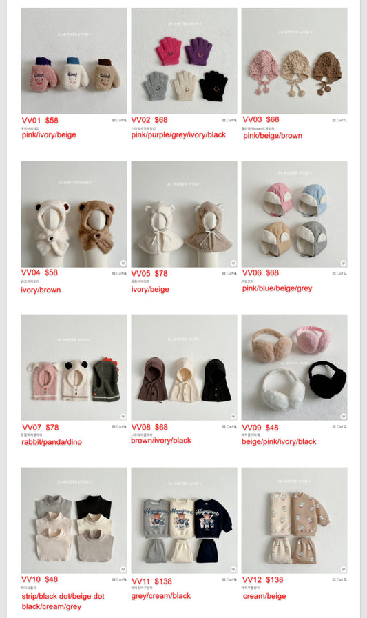 冬季童裝團2024-Vivid(1-36)