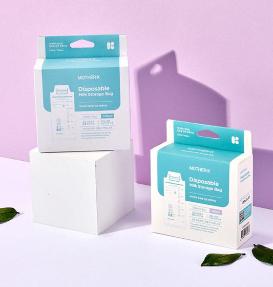 Mother K溫感即棄奶樽袋250ml (無封口)