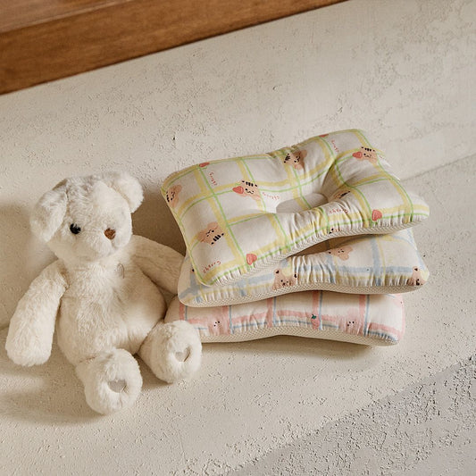 DTD (海外特別限定版) 酸酸甜甜水果格紋系列-氣孔雙面方形枕