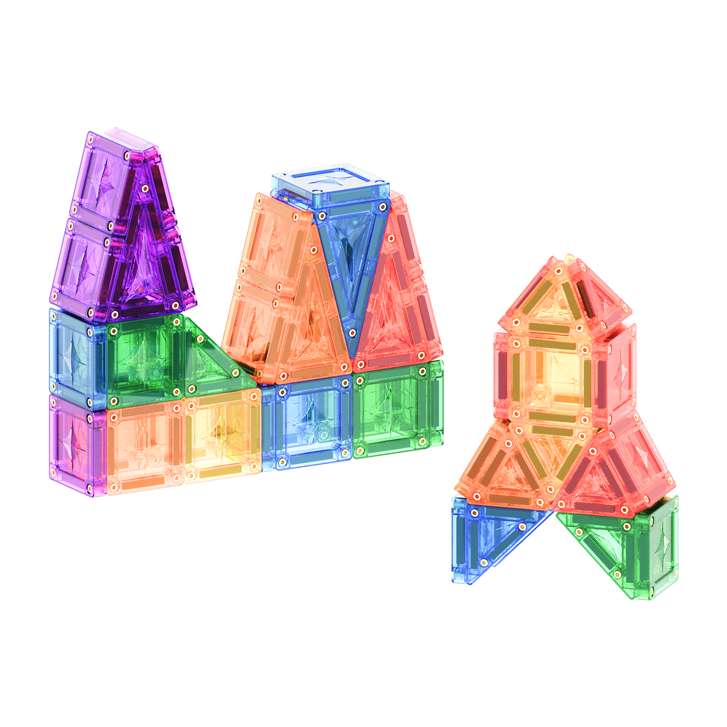 MNTL 磁力片-56片裝我的家園