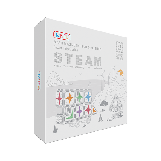 MNTL 磁力片-72片裝自駕游