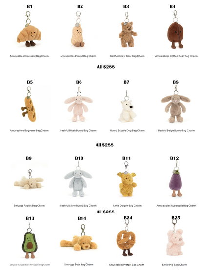 Jellycat Bag Charm