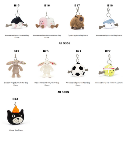 Jellycat Bag Charm