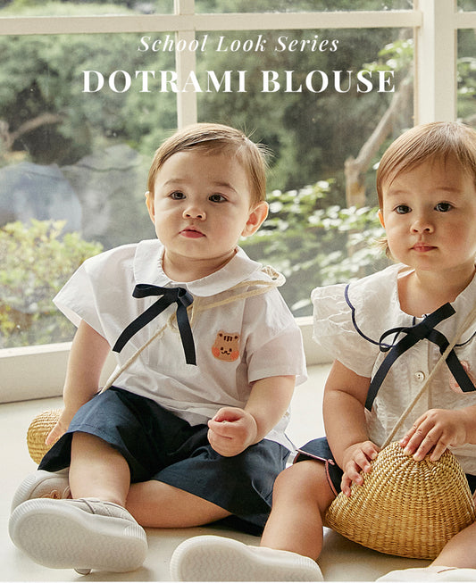 DTD 寶寶校園-英倫風園服(上衣)