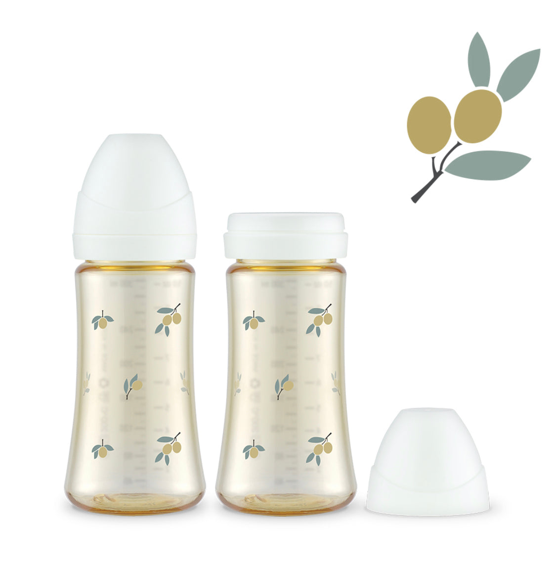 Grosmimi 奶樽 Twin Pack (200/300ml)(1套2個,不含奶咀)