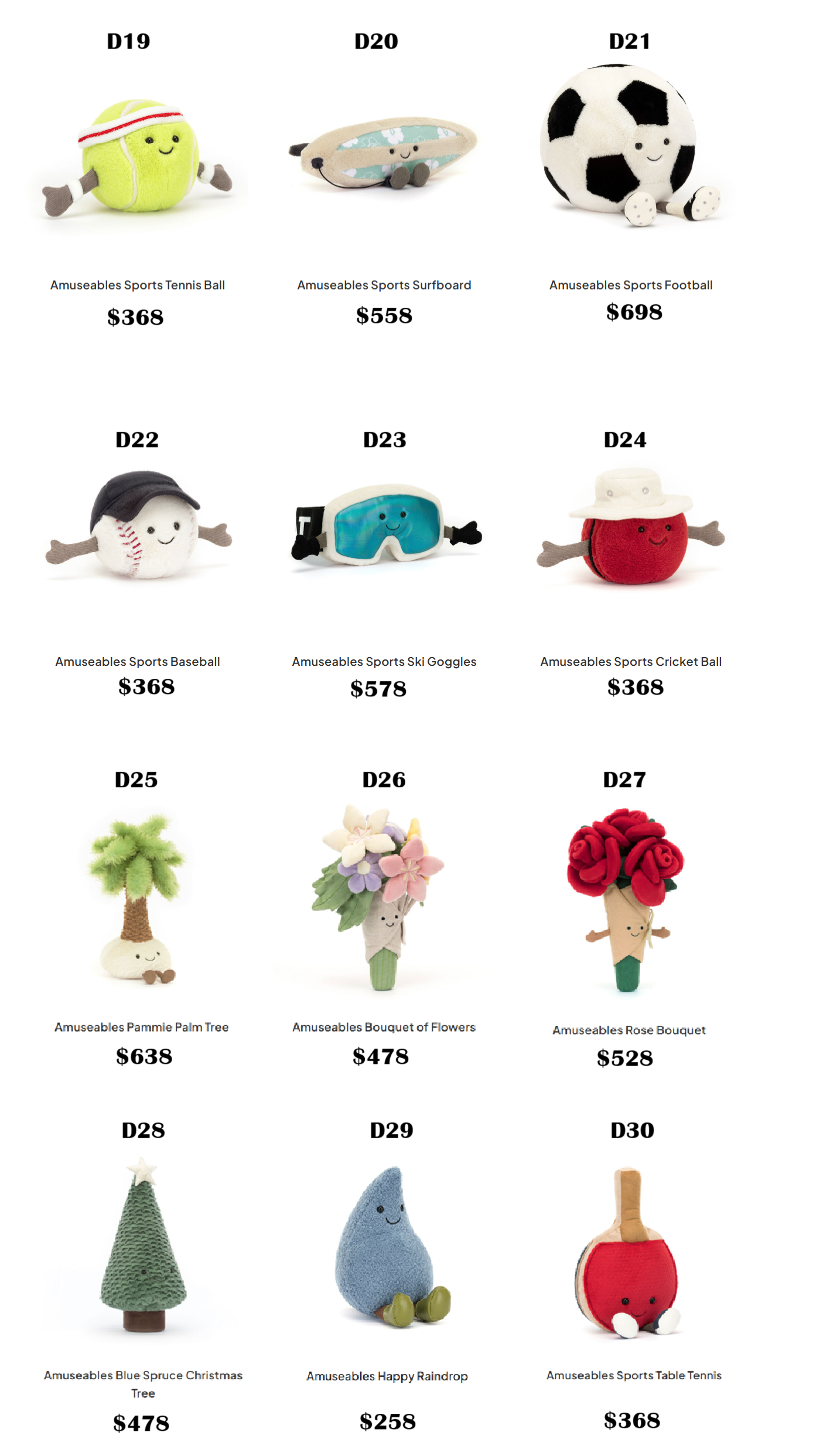 Jellycat Doll-Object