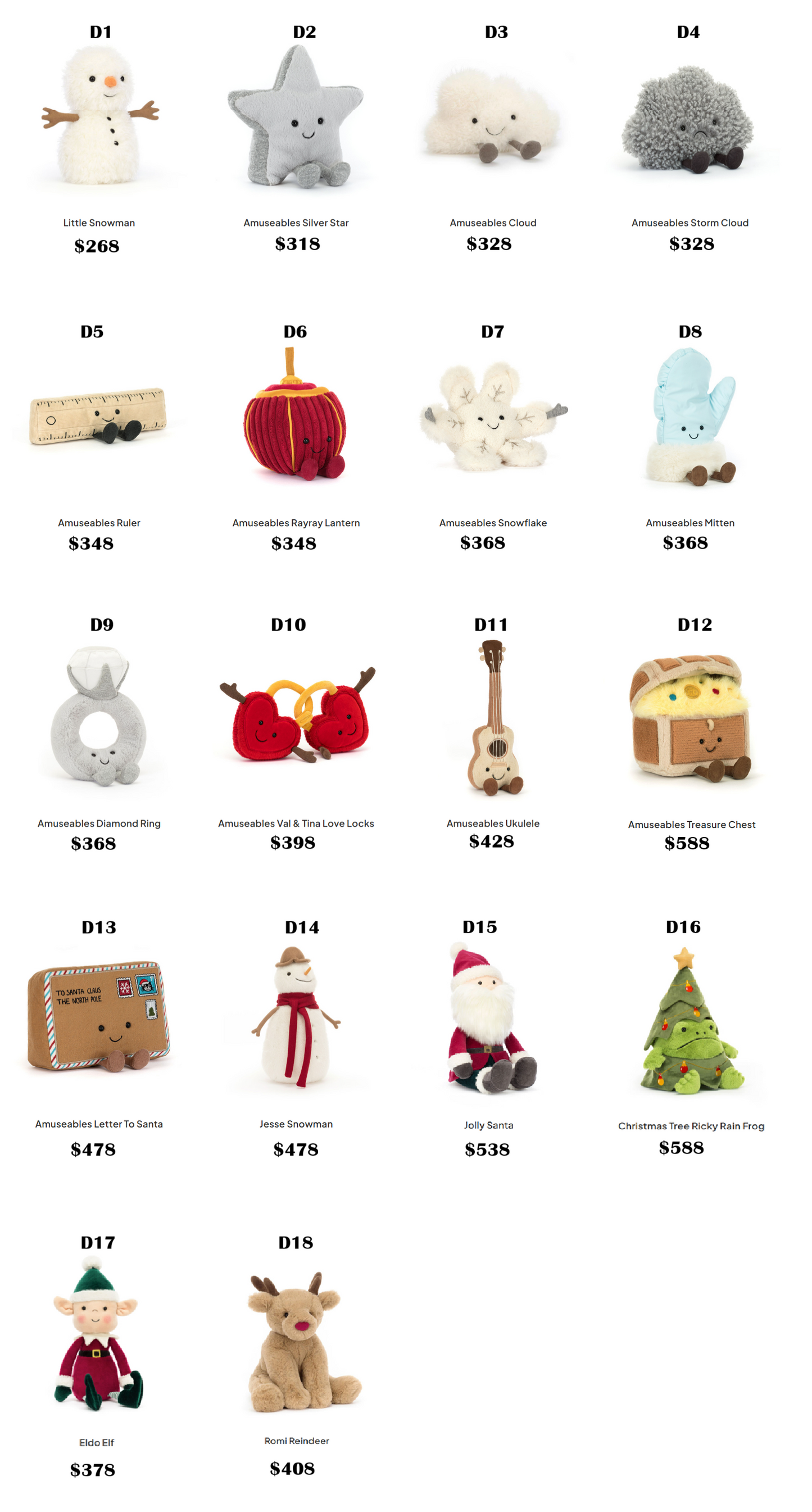 Jellycat Doll-Object